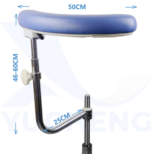 Bracciolo Girevole a 360 Gradi, Braccioli Regolabili per Mobili Ospedalieri, Sedie o Sgabelli per Medici, Infermieri o Dentisti - Product Image 2