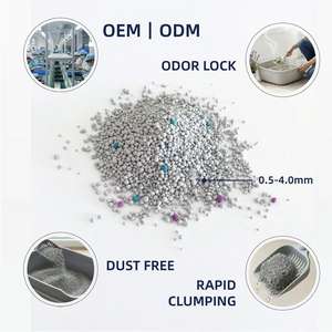 Litière pour chat en bentonite de qualité supérieure, à agglomération rapide et forte, longue durée de fraîcheur, anti-odeurs, vente chaude, fournie par le fabricant - Product Image 2