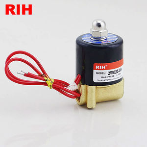 วาล์วขดลวดแม่เหล็กไฟฟ้าขนาดเล็ก12V 110V 24V 220V 2W025-08 2ทางอากาศ/น้ำทองเหลืองโดยตรงทำหน้าที่ปกติเปิด - Product Image 2