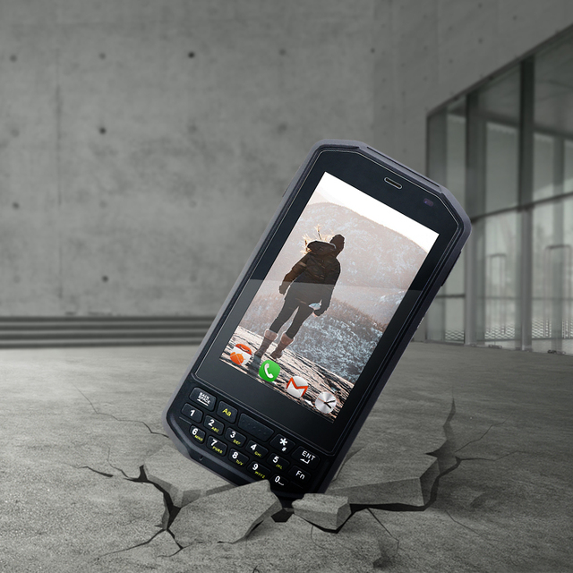4G Android 9.0 Industry Terminal Rugged PDA Smartphone Barcode Scanner Touch Screen 3G Handheld Data Collection Device Panel PC