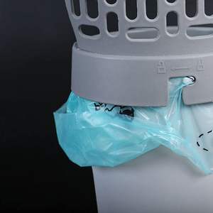 พลั่วตักทรายแมวพร้อมถุงอึแมวทำจากพลาสติกอุปกรณ์ตักทรายแมวใช้ทำความสะอาดได้สารพัดประโยชน์ - Product Image 3