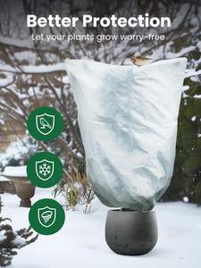 Cubierta Protectora Contra Heladas para Plantas, Protección Contra Congelación para Arbustos, Árboles Frutales y Rosales en Invierno - Product Image 2