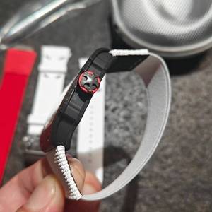 Montre mécanique automatique pour homme de qualité supérieure, en fibre de carbone, en forme de barillet, 67-02, entièrement évidée, de niveau supercar - Product Image 4