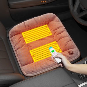 Cojines para silla de oficina Anjuny, almohada para glúteos para sentarse durante mucho tiempo, infrarrojo lejano, calentamiento rápido para aliviar el dolor, cojín calefactor - Product Image 4