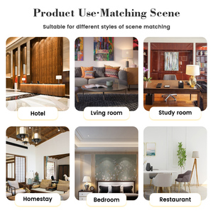 Tốt Nhất Bán Chất Lượng Cao Treo Phòng Khách Phòng Ngủ Bảng Đèn Sàn Đèn Chụp Đèn Linen Vải E27 Chụp Đèn - Product Image 6