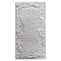 Vente en gros de panneaux muraux en pierre de polyuréthane industrielle 3D pliables, pierre de champignon, panneau mural extérieur, cloison