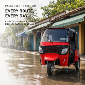 Tuk Tuk Diesel 200cc Monocylindre à Forte Capacité de Montée, Véhicule à Trois Roues à Carburant pour la Livraison sur le Marché et les Trajets Intercommunautaires – Vente Directe Usine - Product Image 1