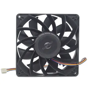 SM14038 높은 CFM 140mm 팬 140x140x38mm 12V 2.5A 4Pin 볼베어링 DC 14038 축 교류 냉각 140mm 팬