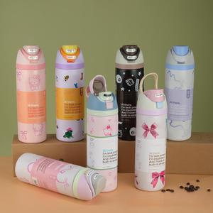 Hot Selling Ow-a-la 24Oz 32Oz Double Stainless Steel Vacuum <strong>Water</strong> Bottle Color Printing <strong>Design</strong> <strong>Sports</strong> Style With Straw Lid