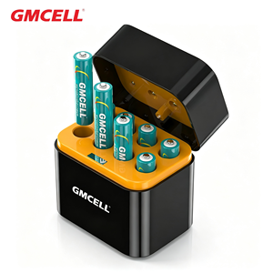 Baterai Li-ion AAA 1.5 Volt 1300mWh GMCELL Baterai Lithium AAA Isi Ulang Dengan Pengisi Daya Pintar - Product Image 1