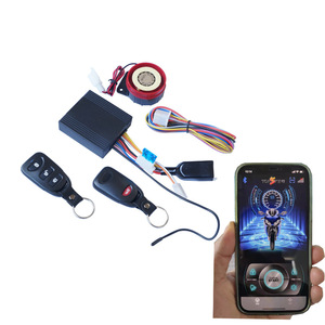 Motorfiets Anti-Verloren <span class=keywords><strong>Alarm</strong></span> Met Bluetooth Abs Waterdichte Afstandsbediening <span class=keywords><strong>Alarm</strong></span> Werk Draadloze Communicatie App Compatibel - Product Image 1