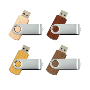 Nouvelle Clé USB 2.0 Pivotante <span class=keywords><strong>en</strong></span> Bois, Vente Chaude <span class=keywords><strong>en</strong></span> Gros, Logo Personnalisé, Haute Vitesse, Garantie 3 Ans, Chiffrement, 4 Go-64 Go - Product Image 5