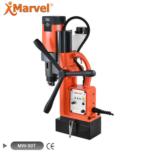MW-50T 50mm haute vitesse en acier foret hélicoïdal vertical fer plaque machine de forage magnétique - Product Image 6