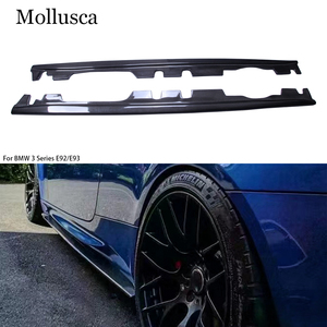 Pour BMW Série 3 E92/E93, jupes latérales style V en fibre de carbone véritable, ailes latérales 2007-2013 - Product Image 1