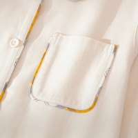 Ensemble de pyjama en coton brossé personnalisé pour femme, vêtements de détente à carreaux, manches longues, boutonné, vêtements de nuit 2 pièces, vêtements de maison