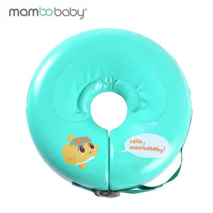 Mambobaby Not Inflatable Baby Spa Swim Float Swimming Ring Infant Pool Bath Tube Water Floats Toys for Toddlers Kids Pink Lion
