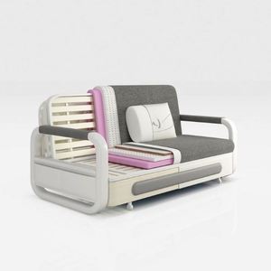 Canapé-<span class=keywords><strong>lit</strong></span> d'occasion prêt à être expédié, canapé relaxant pour adultes, rouge, bas, 4 places, avec broderie, pour dormir - Product Image 5