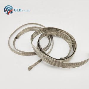 Cable trenzado plano de cobre estañado 11AWG 40A 4mm² 3m para coches - Cables eléctricos de alta amperaje con trenzado automotriz y ranuras de cobre - Product Image 3