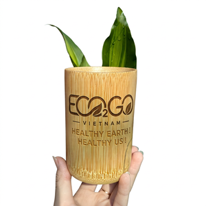 Eco2go Vietnam's Eco-Friendly <b>Bamboo</b> Custom Logo 300ml Water Tea & <b>Coffee</b> <b>Cup</b>-Customizable From Manufacturer - Product Image 1