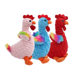 Crowing horoz gıcırtılı peluş evcil köpek oyuncak - Product Image 6