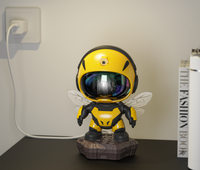 Projecteur de lumière nocturne pour chambre d'enfant Bee Star Galaxy Aurora, moderne, avec télécommande, effet ciel étoilé et ondulations d'eau LED
