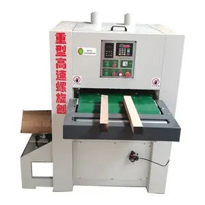 6-30m\min Conveyor speed mini wood planner machine thickness planer