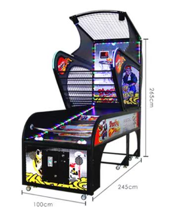 Children's Basketball Games. Coin-operated Basketball Machines Are Available for Cheap