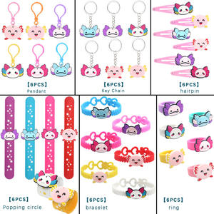Nouvelle Arrivée Cadeau De Fête D'anniversaire Cadeau Mignon <span class=keywords><strong>Axolotl</strong></span> Porte-clés Bracelet <span class=keywords><strong>Axolotl</strong></span> Anneaux Salle De Classe Petit Cadeau En Gros - Product Image 6