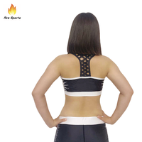 Vêtements d'entraînement personnalisés par sublimation Shorts de soutien-gorge Cheer Fabricant OEM Service Cheerleaders Custom Cheer Practice Wear Sports Bras