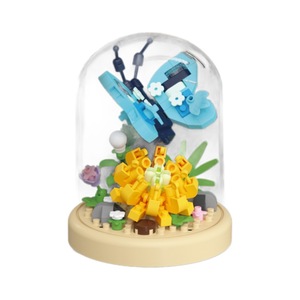Blocs de construction d'insectes, jouet éducatif à assembler, ornement de bureau, cadeau DIY pour enfants de 7 à 14 ans - Product Image 5