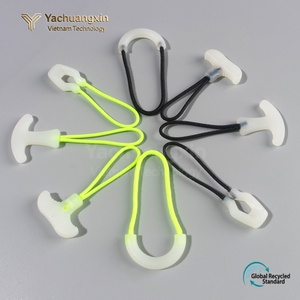 Sangles élastiques portables en caoutchouc noir avec boucles de verrouillage pour sacs à dos de randonnée et de camping en extérieur toutes saisons, lot de 1 - Product Image 2