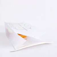 Bolsas de Papel Kraft Biodegradables para Alimentos, Impresas Personalizadas en CMYK, para Galletas, Donuts, Tostadas, Pizza, Sushi, con Cordón