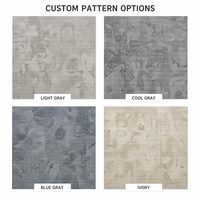 Dalles de moquette modernes antistatiques en nylon rembourrées 50x50cm pour bureaux, maisons, salles de serveur, centres de données et usage sur les terrains de golf