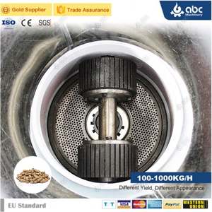 Altamente elogiado 0.06-1Tons/Hr Equipo de producción de molinos agrícolas Máquina de pellets de alimentación doméstica - Product Image 6