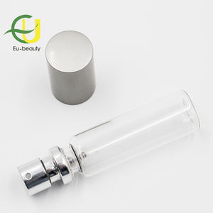 Vente en gros de flacons de parfum vides en verre transparent de 10 ml, petits flacons de parfum vides - Product Image 3