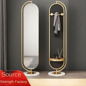 2025 tendencia personalizada espejo de piso rojo de longitud completa 3 ~ 5mm de espesor moderno hogar FM INS para vestidor y sala de estar - Product Image 3