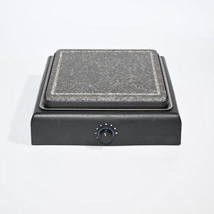 Deluxe 700W Xách Tay Điện Nướng Thiết Lập PTFE Không Dính Nấu Ăn Đá Một Tre Platter Có Thể Tháo Rời Cho Bít Tết Cho Hộ Gia Đình Sử Dụng - Product Image 3