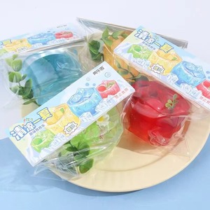 Creative Refreshing Summer Fruit Soda Cup <b>Squishy</b> <b>Toy</b> Sticky Stress Relief Gift for Kids Adults Relax Time Decompression <b>Toys</b> - Product Image 3