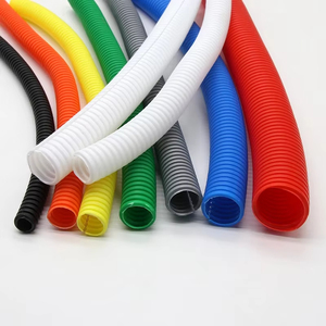 Tube ondulé isolé en PP noir/blanc/gris/orange 7mm - 28mm pour le passage de câbles et la protection des fils en plastique - Product Image 3