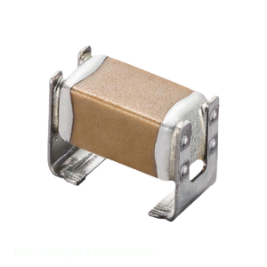 ตัวเก็บประจุเซรามิก10 UF 35V 1206 KRT31KC8YA106KH01K MLCC SMD J-LEAD 10 uF - Product Image 1