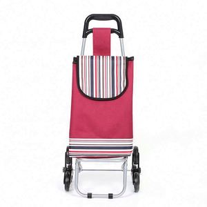 Chariot de courses portable le plus vendu, sac de transport pliable avec roues pour les courses - Product Image 4