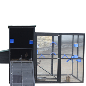 Cage à oiseaux en bois fabriquée à la main en matériaux de qualité supérieure de conception classique d'extérieur Cage à pigeons - Product Image 5