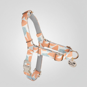 M Arnés de lujo para perros Accesorio de algodón transpirable con función de dejar de tirar Estilo de moda personalizado al por mayor para perros - Product Image 1