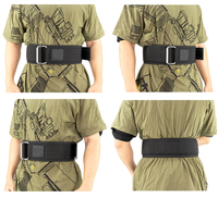 Nouveau Support de taille personnalisé noir Powerlifting EVA entraînement Gym ceinture d'haltérophilie
