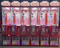 Nouvelle machine de jeu d'arcade à griffes miniatures à monnayeur, avec écran LED, en métal, pour centre de divertissement