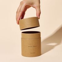 Emballage personnalisé en tube de papier cartonné rond écologique pour parfum et parfum d'ambiance
