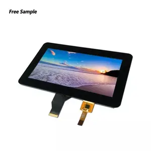 Free Sample 1024*600 7 Inch Lcd Touchscreen Display For Industrial Application