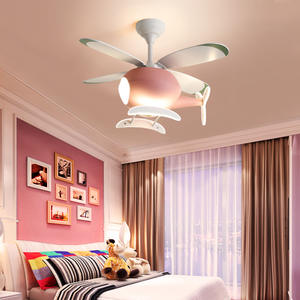 Nuovo Modello di Ventilatore da Soffitto LED a Forma di Elicottero per <span class=keywords><strong>Cameretta</strong></span> Bambini con Telecomando <span class=keywords><strong>Lampadario</strong></span> per Camera da Letto - Product Image 4