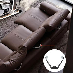 Charnière de tête de lit en forme de V, quincaillerie de meubles en acier, connecteur réglable multi-angles pour support de dossier de canapé - Product Image 1