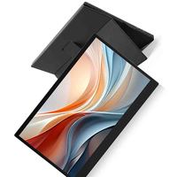 Moniteur portable 14 pouces FHD 1920*1080P USB C écran de voyage IPS ultra-mince avec haut-parleurs Smart Cover, moniteur externe